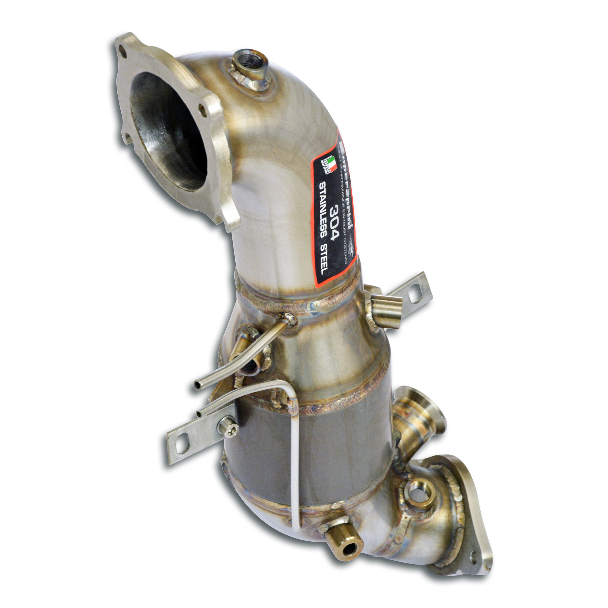 Downpipe + Catalizzatore metallico 100CPSI